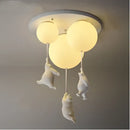 DecorBites™ Bear Resin Pendant Light for Children's Room & Kindergarten