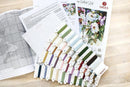 White roses B2400L Counted Cross-Stitch Kit