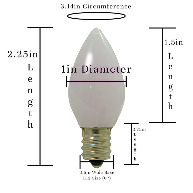 White Solid LED Light Bulbs