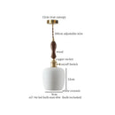 White textured glass and brass pendant light dining room ceramic led