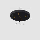 White textured glass and brass pendant light dining room ceramic led