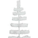 White Tinsel Christmas Tree