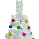 White Tinsel Christmas Tree