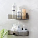 DecorBites™ Bathroom Shelves Wall Mounted Shower Organizer Basket Storage Rack