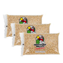 White Un-Popped Popcorn Kernels | 2 lb | Pack of 3 | Non-GMO | Popcorn County USA | North Loup Valley