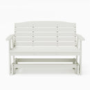 SimplyPoly Amish Made Classic Recycled Plastic Porch Glider