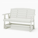 SimplyPoly Amish Made Classic Recycled Plastic Porch Glider