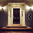 Monogram Address Sign - Metal Wall Art