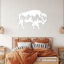 Buffalo Metal Wall Art – Wildlife Rustic Western Home Decor