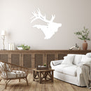 Bull Elk Metal Wall Art – Wildlife Rustic Cabin & Lodge Home Decor