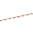 Whitecap Teak Handrail - 7 Loops - 73"L