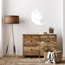 Cat Moon - Metal Wall Art