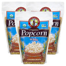 Organic White Popcorn Kernels | Pack of 3 | 2 lb | Non-GMO | Grain Place Foods