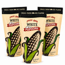 White Butterfly Un-Popped Popcorn | Pack of 3 | 1 lb | Non-GMO | Free Day Popcorn