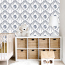 Lysa Wallpaper by Painted Hawk Design
