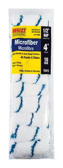 Whizz Microfiber 1/2 in. x 4 in. W Mini Paint Roller Cover 10 pk