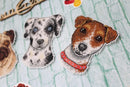 Who Said Woof? Magnets SR-409 Plastic Canvas Counted Cross Stitch Kit