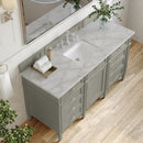 James Martin Brittany 60" Single Bathroom Vanity, Urban Gray