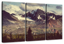 Alaskan Mountains Wall Art