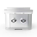 Wildfire Outdoor Living Ranch Pro 14-Inch Stainless Steel Double Side Burner [WFDBLSBRN-BSS/SS] (SAK64352)