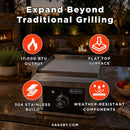 Wildfire Outdoor Living Ranch Pro 15-Inch Stainless Steel Side Griddle [WFSDGRD-BSS/SS] (SAK19684)