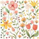 Bunny & Sheep - Fabric Nursery Wall Art Decals