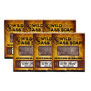 Tallow Bar Soap | Wild Heart Scent | Pack of 6 | 4.5 oz | Palm Oil & Paraben Free | Wild Ass Soap Co