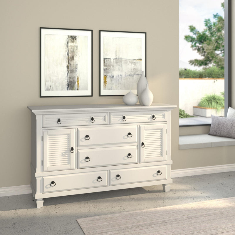 Winchester Dresser, White