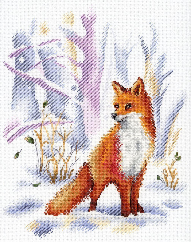 Winter Forest Mistress SNV-754 Counted Cross Stitch Kit