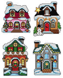 "Winter Houses" 112CS Counted Cross-Stitch Kit
