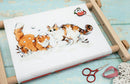 Winter Kitties Counted Cross Stitch Kit by Letistitch L8813