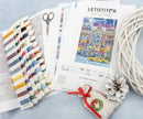 Winter Townhouse L8076 Counted Cross Stitch Kit