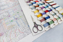 Winter Townhouse L8076 Counted Cross Stitch Kit