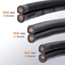 16/2 Low Voltage Landscape Lighting Direct Burial Copper Wire