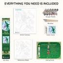 Glinda & Elphaba - Paint By Numbers Kit
