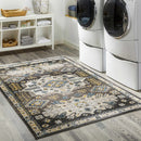 Cabacungan Black & Blue Washable Rug - Clearance
