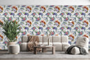 Fashionable Watercolor Flowers Wallpaper