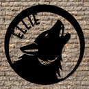 Wolf Name Sign
