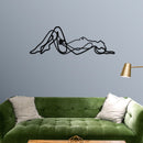 Woman Lying Down Sign