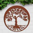 Woman Tree Sign