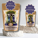 Woman's Wisdom Nourishing Herbal Menopause Tea for Hot Flashes with Tulsi