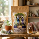 Woman's Wisdom Nourishing Herbal Menopause Tea for Hot Flashes with Tulsi