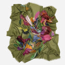 Catrina - Modal Cashmere Scarf Shawl - Moss Green