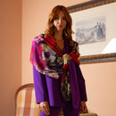 Campo de' Fiori - Long Silk Scarf - Black