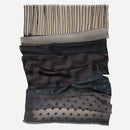 Atri - Long Silk Scarf - Plum