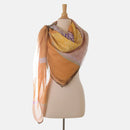 Dafne - Silk Scarf Shawl - Sunrise