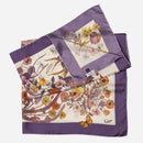 Flora - Silk Foulard - Violet