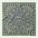Helena - Silk Scarf Shawl - Green