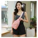 Women's Shoulder Sling Bag - Nylon Adjustable Strap Crossbody Purse