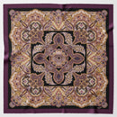 Malta - Silk Foulard - Plum